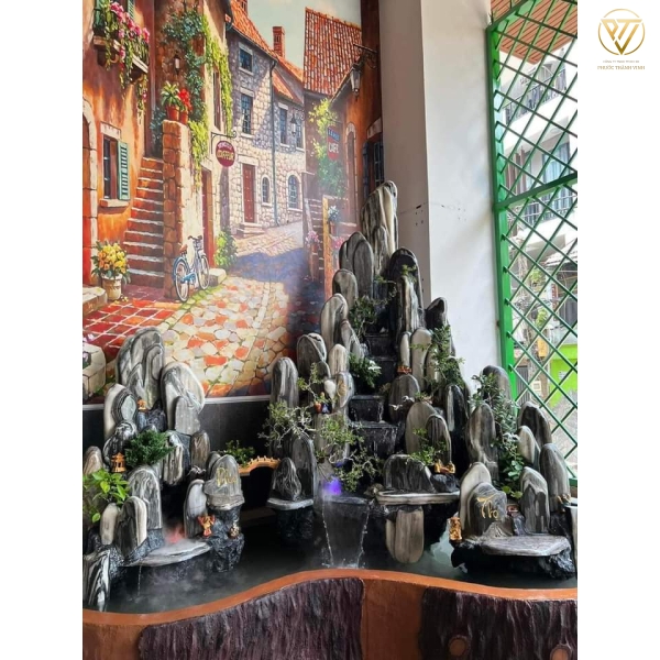 THI CÔNG TIỂU CẢNH ĐÁ, HÒN NON BỘ PHONG THUỶ